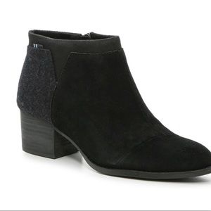 Toms Loren Boot Black Size 8.5 New